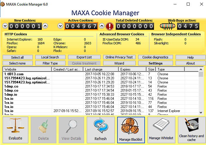 free cookie manager app for mac